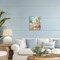 Stupell Industries Blue Beach House Abstract Canvas Wall Art, design by LSR Design Studio